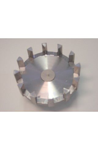 Быстросъемный ротор, нержавеющая сталь, 12 зубцов, Retsch (Кат. № 02.608.0041)
