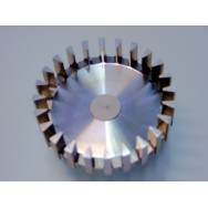 Быстросъемный ротор, нержавеющая сталь, 24 зубца, Retsch (Кат. № 02.608.0042)