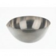 Чашка кристаллизационная, никель 99,6%, круглое дно, H=50 D=100 250 мл. (8024)
