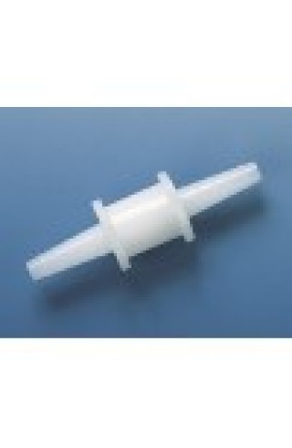 Клапан обратный пластиковый PE-HD, для шлангов с внутр. диам. 6-9 мм. (78593) (Vitlab)