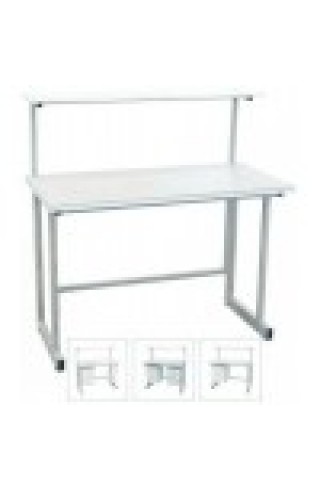 Стол лабораторный с полкой ЛК-900 СМ (LabGrade, h=850)