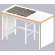 Стол для весов ЛАБ-1200 ВГ (Ламинат/Гранит 60 мм)