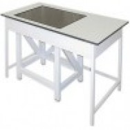 Стол весовой большой *стол в столе* 900 СВГ-1200л (ламинат/гранит)