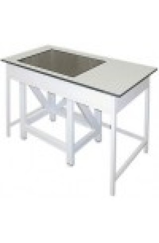 Стол весовой большой *стол в столе* 900 СВГ-1200п (пластик/гранит)