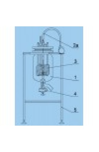 Аппарат реакционный Simax, 50 л, со сливным клапаном (Кат. № 632 611 623 511) 