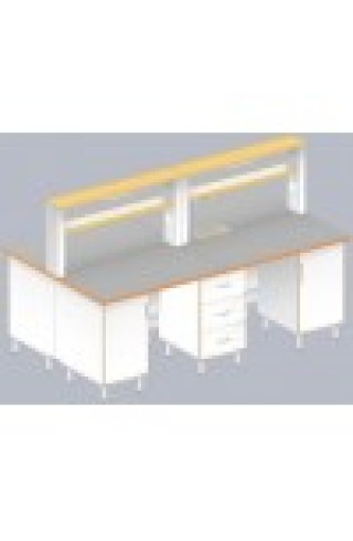 Стол островной химический ЛАБ-2400 ОТМ (TRESPA)