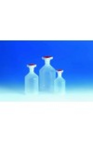 Бутыль узкогорлая, с пробкой NS 45/40, 5000 мл, пластиковая PP (100894) (Vitlab)