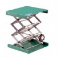 Подъемный столик MAXI, алюминий, зеленый цвет, ДхШхВ 160х130х75/400 (11022)